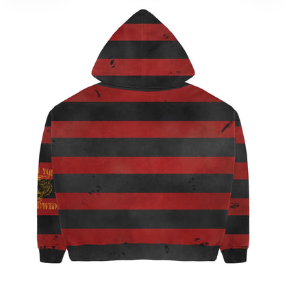MORAL PANIC ZIPUP RED/BLACK
